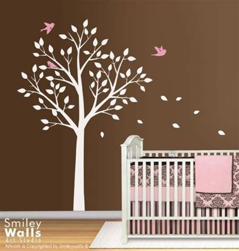 Tree Wall Decal Nursery Wall Decal Tree and Birds Wall Decal | Etsy