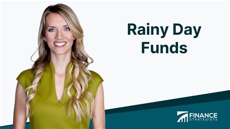 rainy day funds definition establishment usage