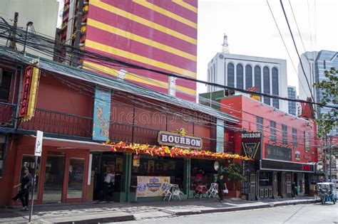 P Burgos Street In Makati City Of Manila Editorial Stock Image Image