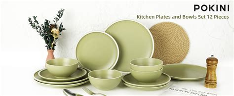 Amazon Pokini Ceramic Dinnerware Sets For Speckled Stoneware