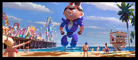 Art Of Despicable Me 3 By Clement Griselain Linkedin Prison Moi