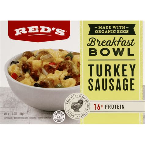 Reds Breakfast Bowl Turkey Sausage 65 Oz Instacart