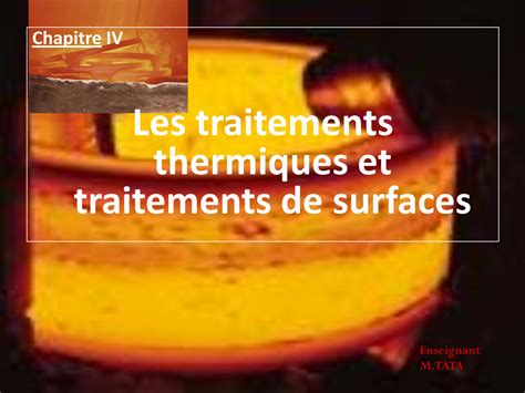 SOLUTION Chapitre 4 Traitements Thermiques Des Aciers Studypool