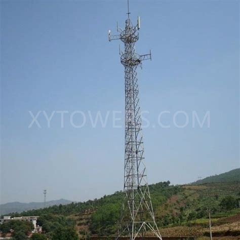 Factory Direct M Angular Steel Microwave Antenna Telecom Tower