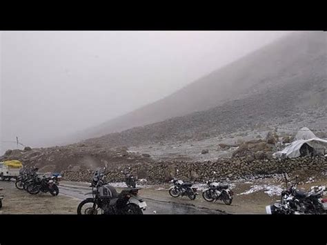 White Out Changla Pass Unpredictable Storm Severe Cold Wave