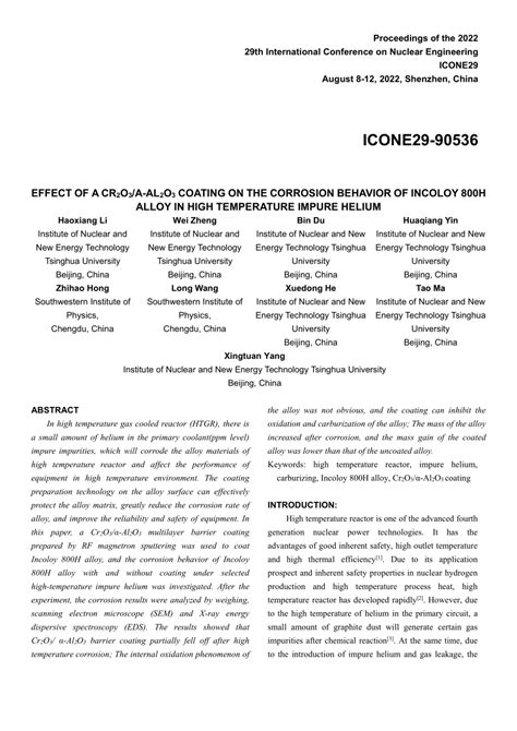 Pdf Effect Of A Cr2o3 A Al2o3 Coating On The Corrosion Behavior Of