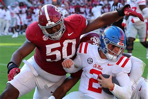 Blown Opportunity Ole Miss Falls To Alabama After Leading At Halftime Red Cup Rebellion