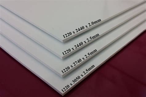 Hygienic White PVC 8 X 4 Wall Cladding Sheets