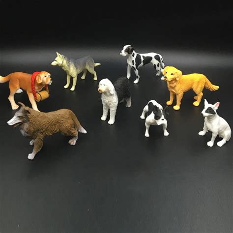 1pc World Famous Dog Model Dog Toy Model Kit Toys Simulation Animal Model Mongolian Pet Husky ...