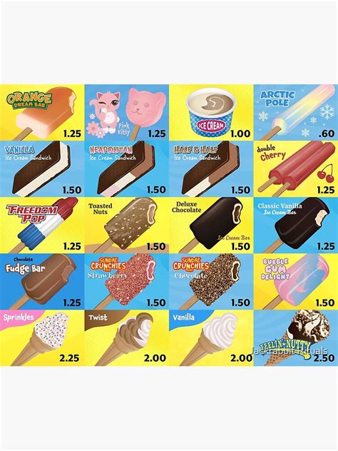 Printable Ice Cream Truck Menu Prntbl Concejomunicipaldechinu Gov Co