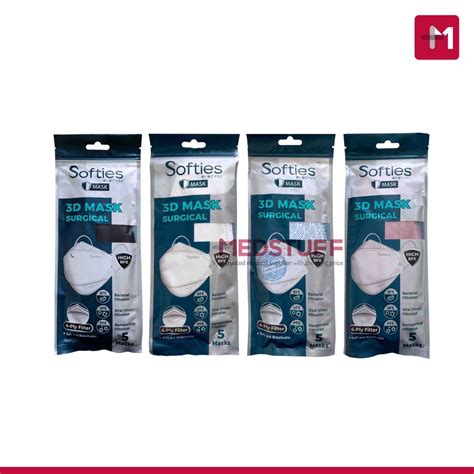 Jual Softies Surgical Mask D Isi S Masker Softies Shopee Indonesia