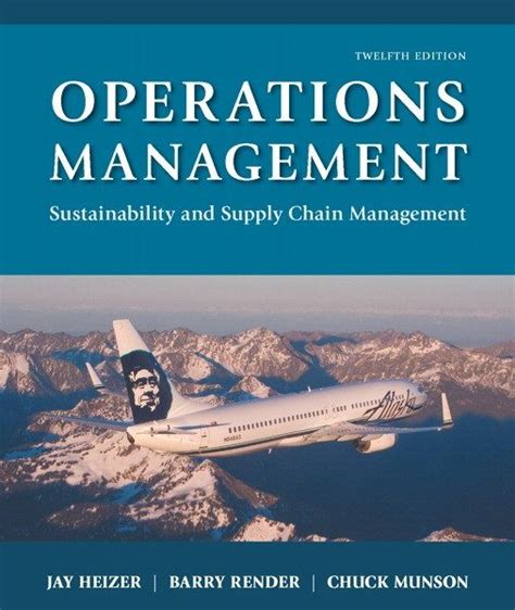 Test Bank For Operations Management 12th Edition By Heizer Test Bank