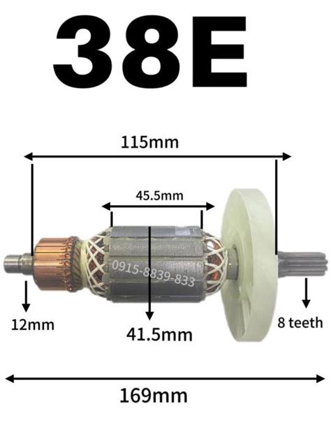 Ac V Armature Rotor Anchor Replacement For Hitachi Pr E Lazada Ph