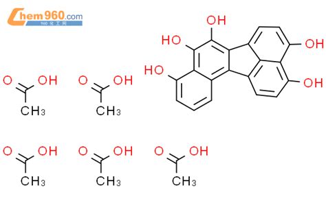 62417 78 1 Benzo[j]fluoranthene 3 4 7 8 9 Pentol Pentaacetate化学式、结构式、分子式、mol、smiles 960化工网