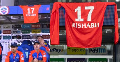 Rishabh Pant Jersey Dc Dugout Delhi Capitals Place Rishabh Jersey