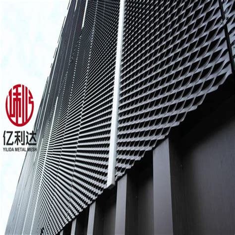 Aluminum Expanded Meta Mesh For Building Cladding China Aluminum