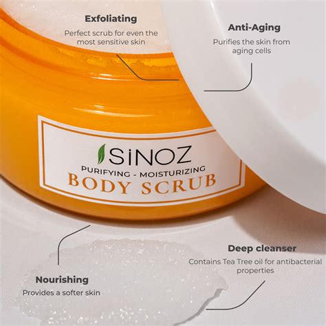 Gold Aura Body Scrub Sinoz Cosmetics