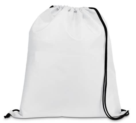 Mochila Poliester Branco Tipo Saco X Cord O Branco