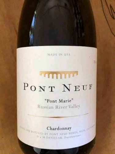 Pont Neuf Wines Pont Marie Chardonnay Vivino