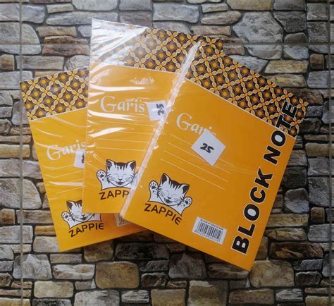 Block Note Garis 1 2 F Besar Isi 200buku Box Lazada Indonesia