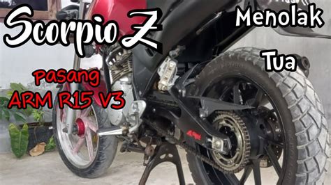 Modif Minimalis Hasil Maksimal Scorpio Z Pakai Swing Arm R V Youtube