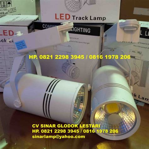 Lampu Sorot Spotlight W Cob Led Trak Rell