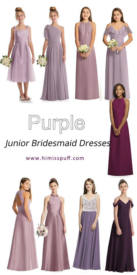 Top 40 Junior Bridesmaid Dresses 2024 Styles Tips Hi Miss Puff