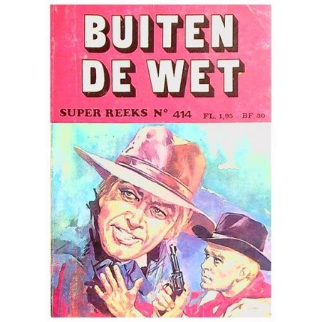 Super Reeks Pocket 414 Buiten De Wet 1e Druk 1979