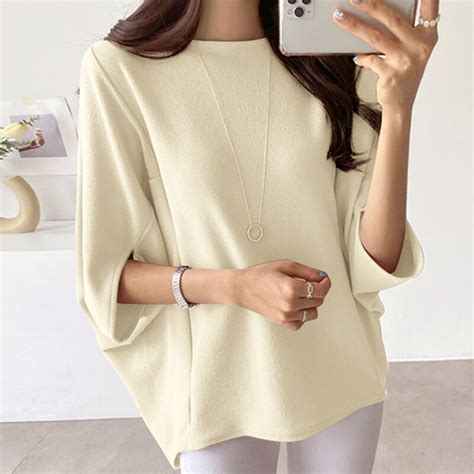 Zanzea Womens Casual Blouse Zanzea Women Blouse Neck Zanzea Solid