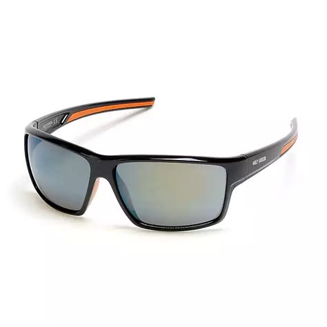 Harley Davidson Mens Sport Wrap Sunglasses Academy