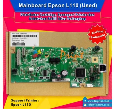 Jual Board Printer Epson L Mainboard Epson L Motherboard Printer