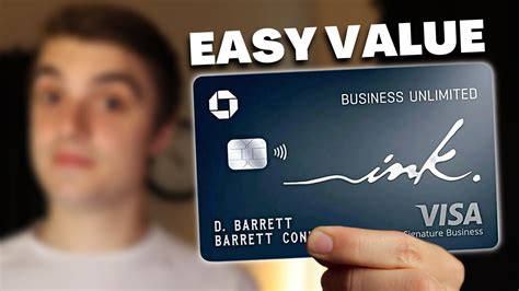 Unboxing The Chase Ink Unlimited Best Beginner Business Card Youtube