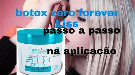 Botox Zero Foreve Liss Aplicando Passo A Passo Em Casa Antes E Depois