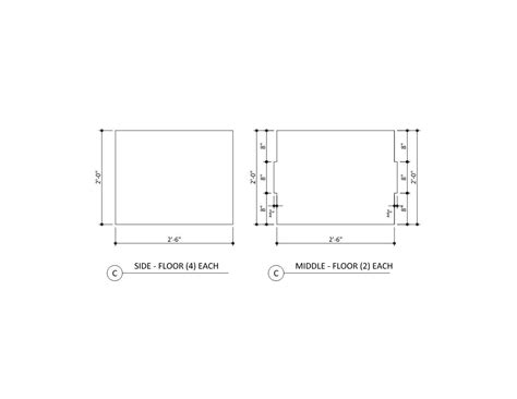 Doll House Plans For American Girl Or 18 Inch Dolls 6 Room Etsy