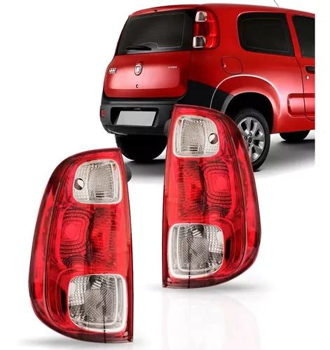 Lanterna Traseira Fiat Uno Vivace 2010 2011 2012 Bicolor