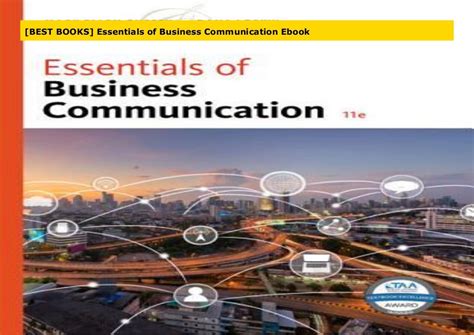 [BEST BOOKS] Essentials of Business Communication Ebook