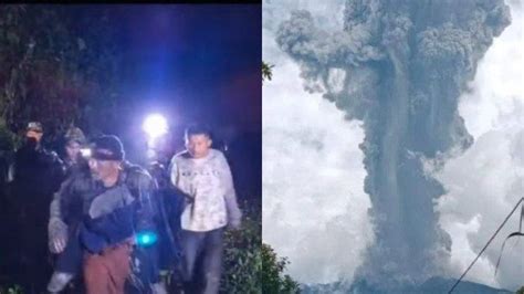 25 Pendaki Masih Berada Di Gunung Marapi Yang Erupsi 1 Orang Sempat