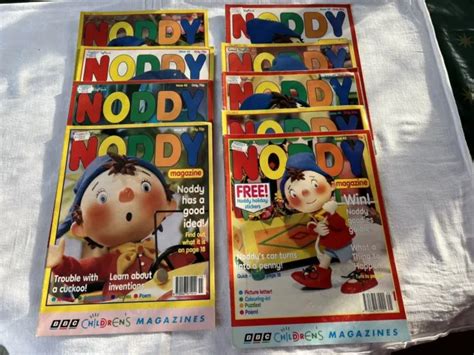 BBC ENID BLYTON S Noddy Magazines No 40 42 43 44 45 46 47 48 And 49 20