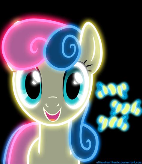 Neon Bon Bon By Zantyarz On Deviantart Mlp My Little Pony Bon Bons