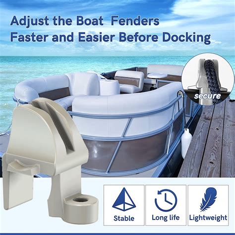 Stl File Adjustable Pontoon Boat Square Rail Fender Cleatcliphanger