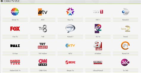 Canlı Tv izle HD Kesintisiz Televizyon izle