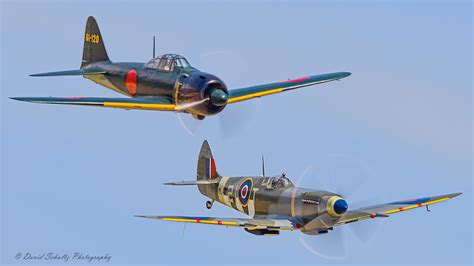 A Little of Everything., Zero and Spitfire by David G. Schultz