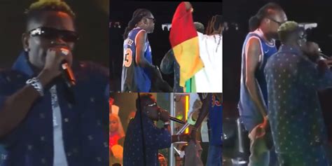 Watch Full Performance Of Shatta Wale And Vybz Kartel At Freedom Street