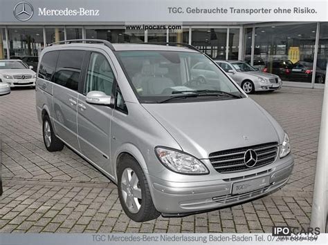 2007 Mercedes Benz Viano Trend 3 0 Long Comand APC Activity Car Photo