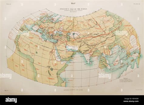 Ptolemys World Map Immagini E Fotografie Stock Ad Alta Risoluzione Alamy