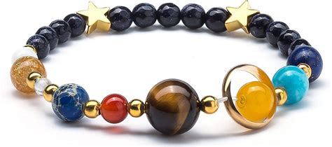 Fesciory Women Solar System Bracelet Universe Galaxy The Eight Planets