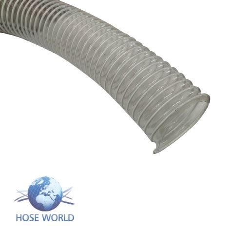 Clear Wire Reinforced PVC Ducting Hoseworld