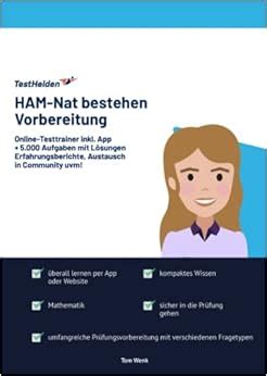 HAM Nat Bestehen Vorbereitung Online Testtrainer Inkl App I 5 000