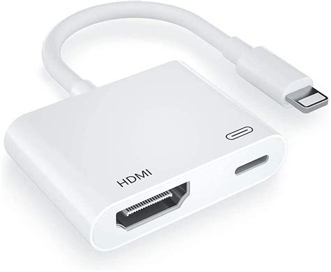 Apple Mfi Certified Lightning To Hdmi Digital Av Adapter1080p Video And Audio Sync Screen