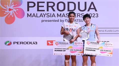 Hasil Lengkap Final Malaysia Masters Gregoria Mariska Harus Puas